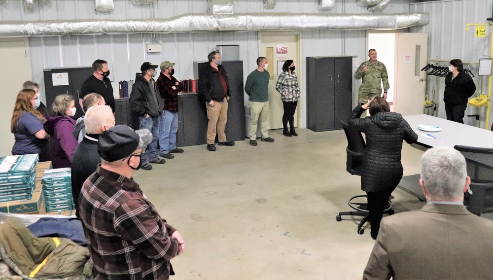 Fort McCoy Garrison leaders thank Logistics Readiness Center team for OAW support