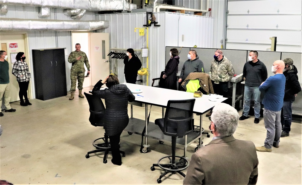 Fort McCoy Garrison leaders thank Logistics Readiness Center team for OAW support