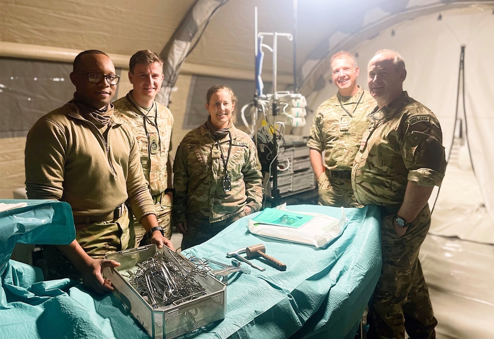 30th Medical Brigade Soldiers participate in Joint Medical Exchange to prepare for Near-Peer Conflicts