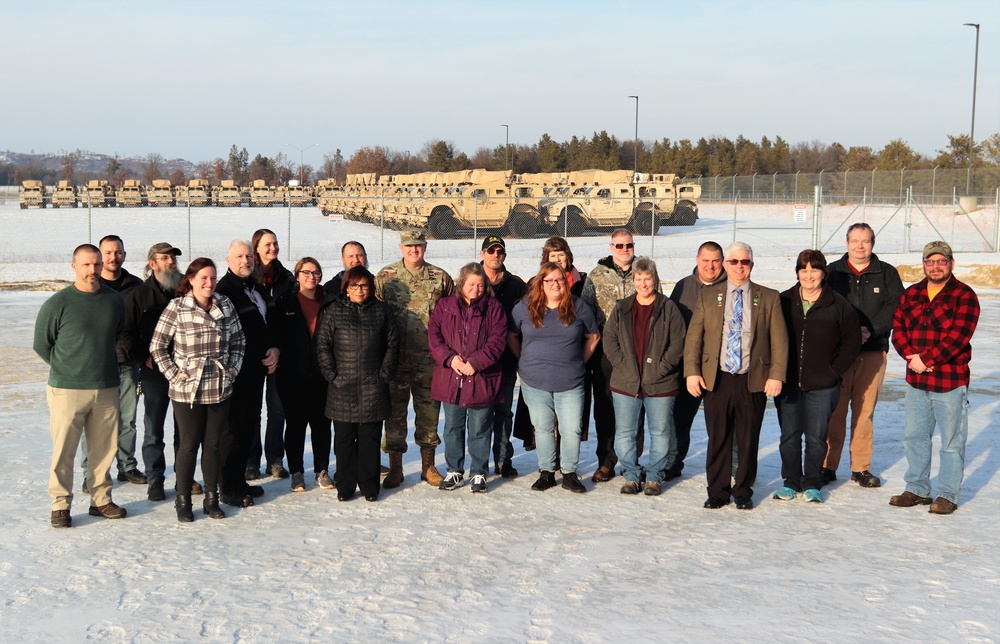 Fort McCoy Garrison leaders thank Logistics Readiness Center team for OAW support