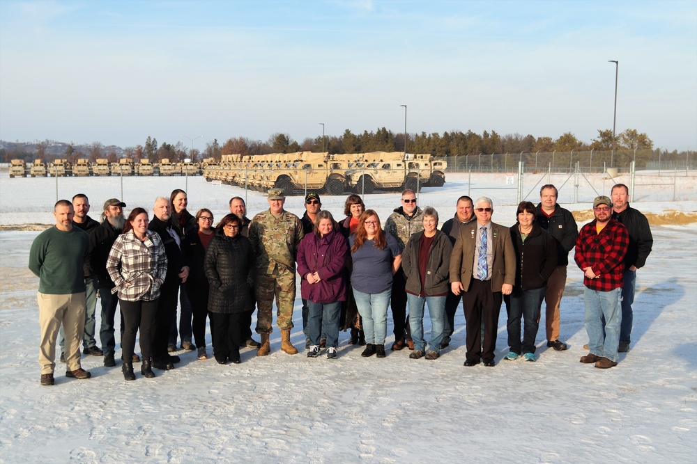 Fort McCoy Garrison leaders thank Logistics Readiness Center team for OAW support