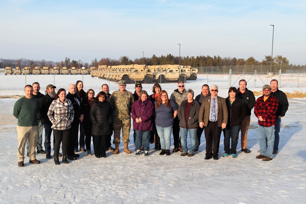 Fort McCoy Garrison leaders thank Logistics Readiness Center team for OAW support