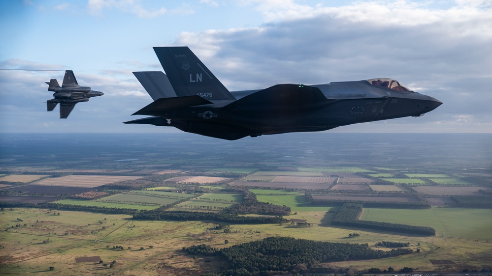 U.S.-Netherlands conducts air-to-air bilateral training exercise