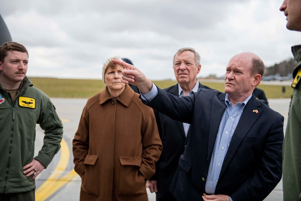 Congressional Delegates Visit Łask Air Base