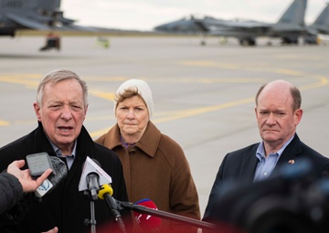 Congressional Delegates Visit Łask Air Base