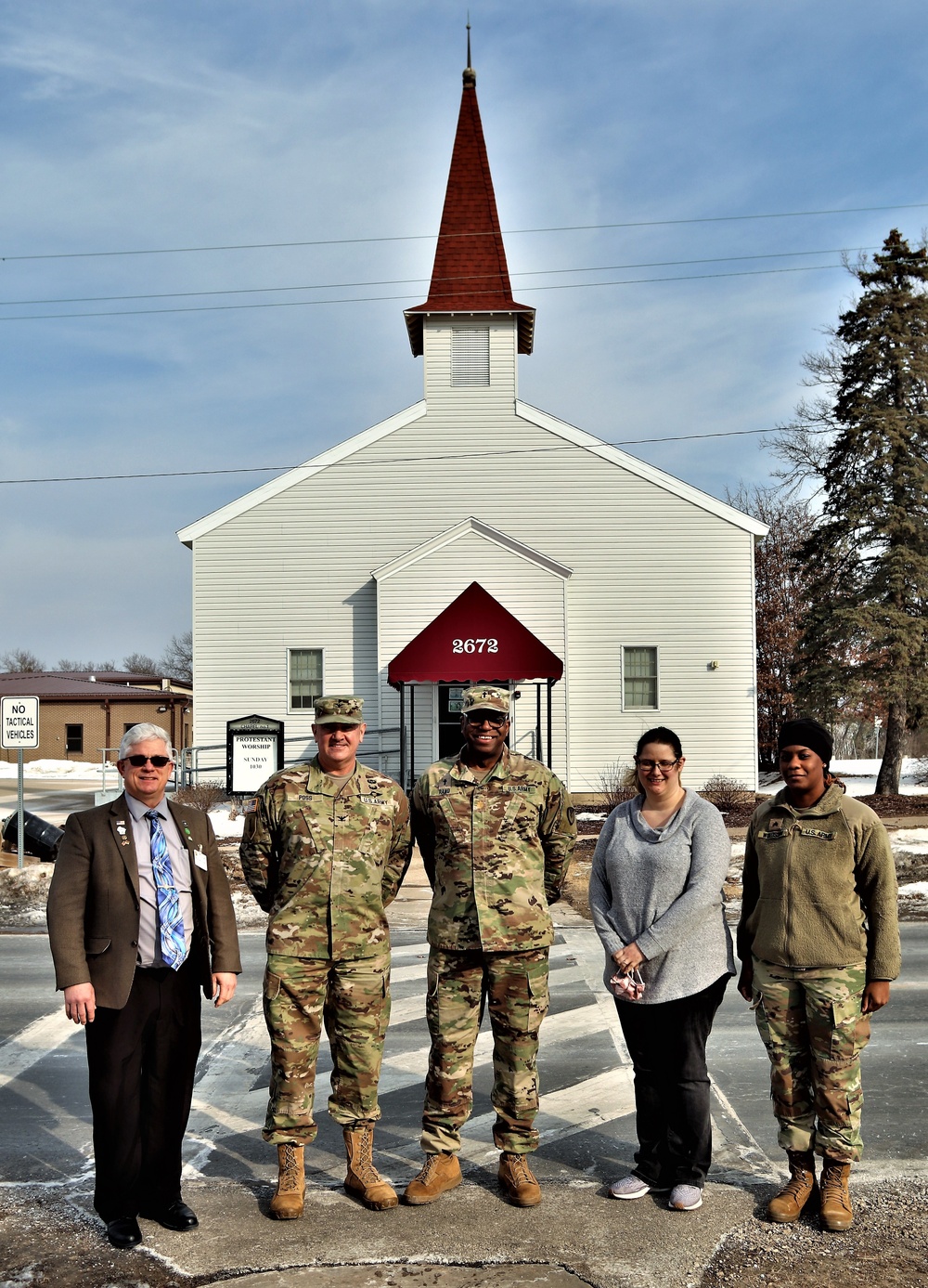 Fort McCoy Garrison leaders thank Religious Support Office team for OAW support