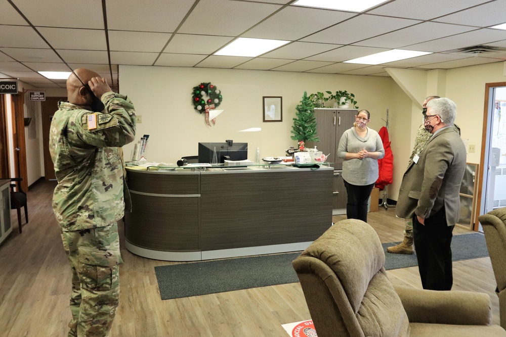 Fort McCoy Garrison leaders thank Religious Support Office team for OAW support