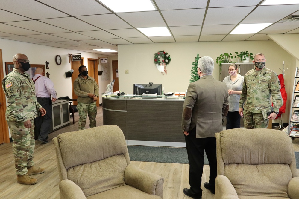 Fort McCoy Garrison leaders thank Religious Support Office team for OAW support