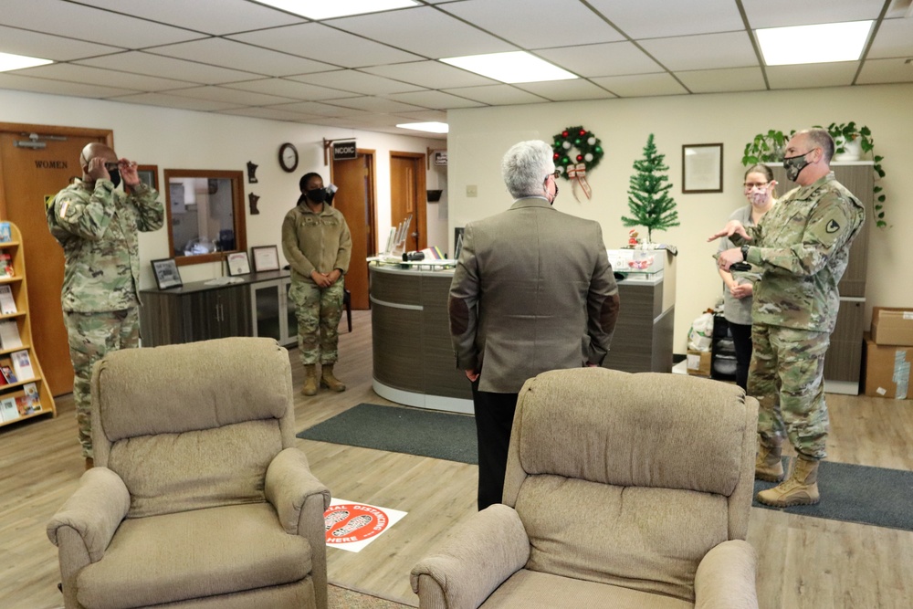 Fort McCoy Garrison leaders thank Religious Support Office team for OAW support