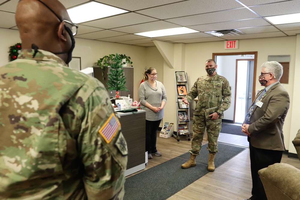 Fort McCoy Garrison leaders thank Religious Support Office team for OAW support