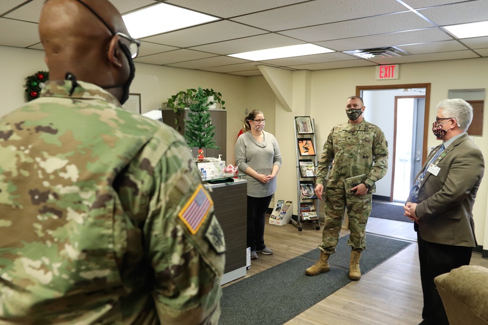 Fort McCoy Garrison leaders thank Religious Support Office team for OAW support