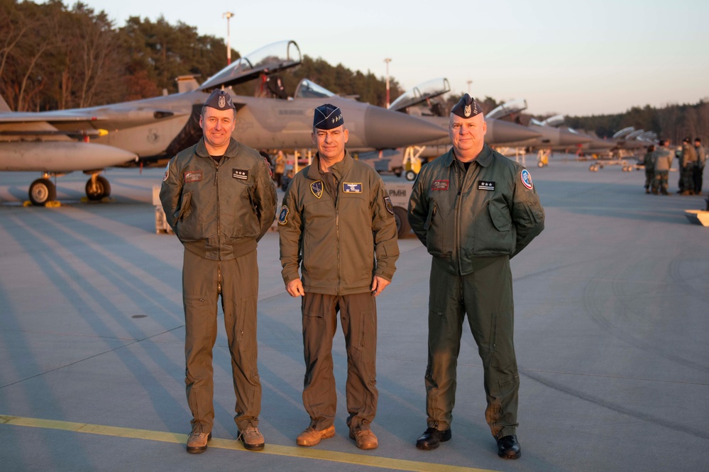 USAFE Commander meets with Polish Air Force Senior Leaders