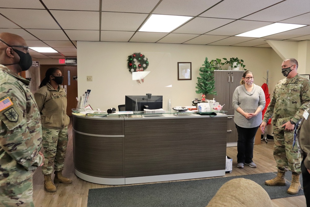 Fort McCoy Garrison leaders thank Religious Support Office team for OAW support