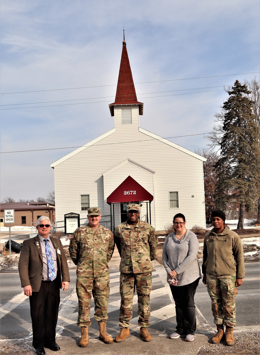 Fort McCoy Garrison leaders thank Religious Support Office team for OAW support