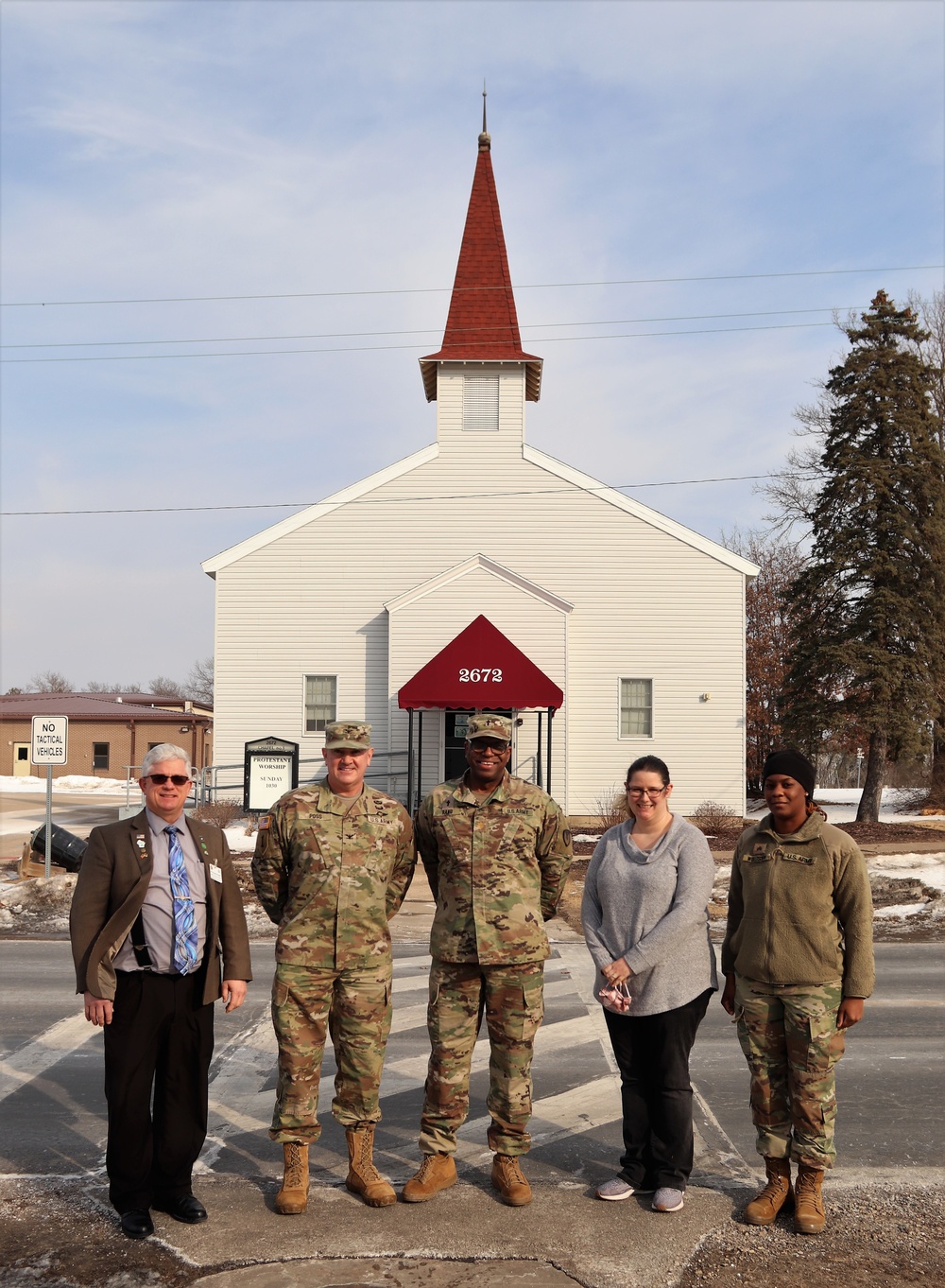 Fort McCoy Garrison leaders thank Religious Support Office team for OAW support