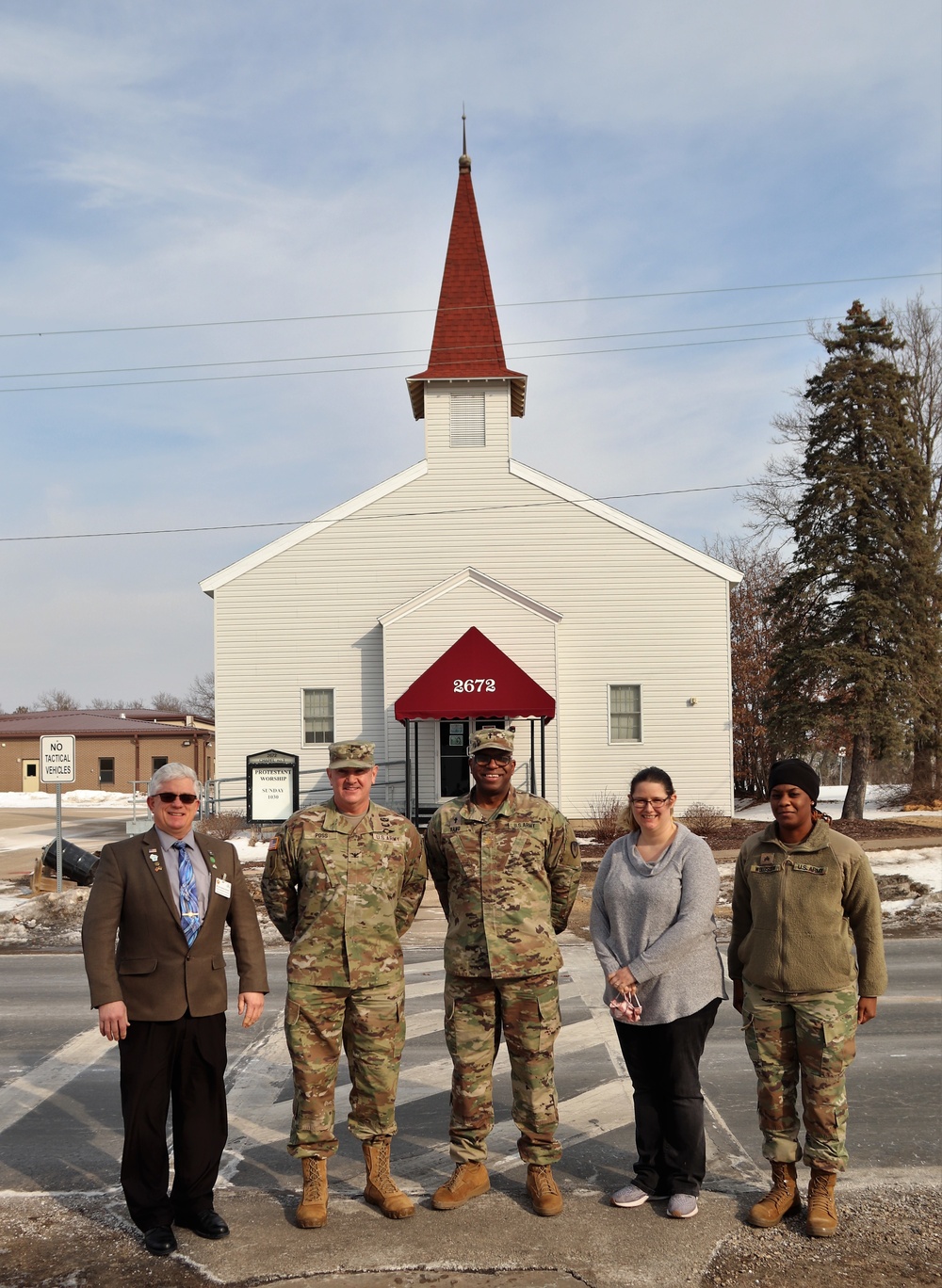 Fort McCoy Garrison leaders thank Religious Support Office team for OAW support