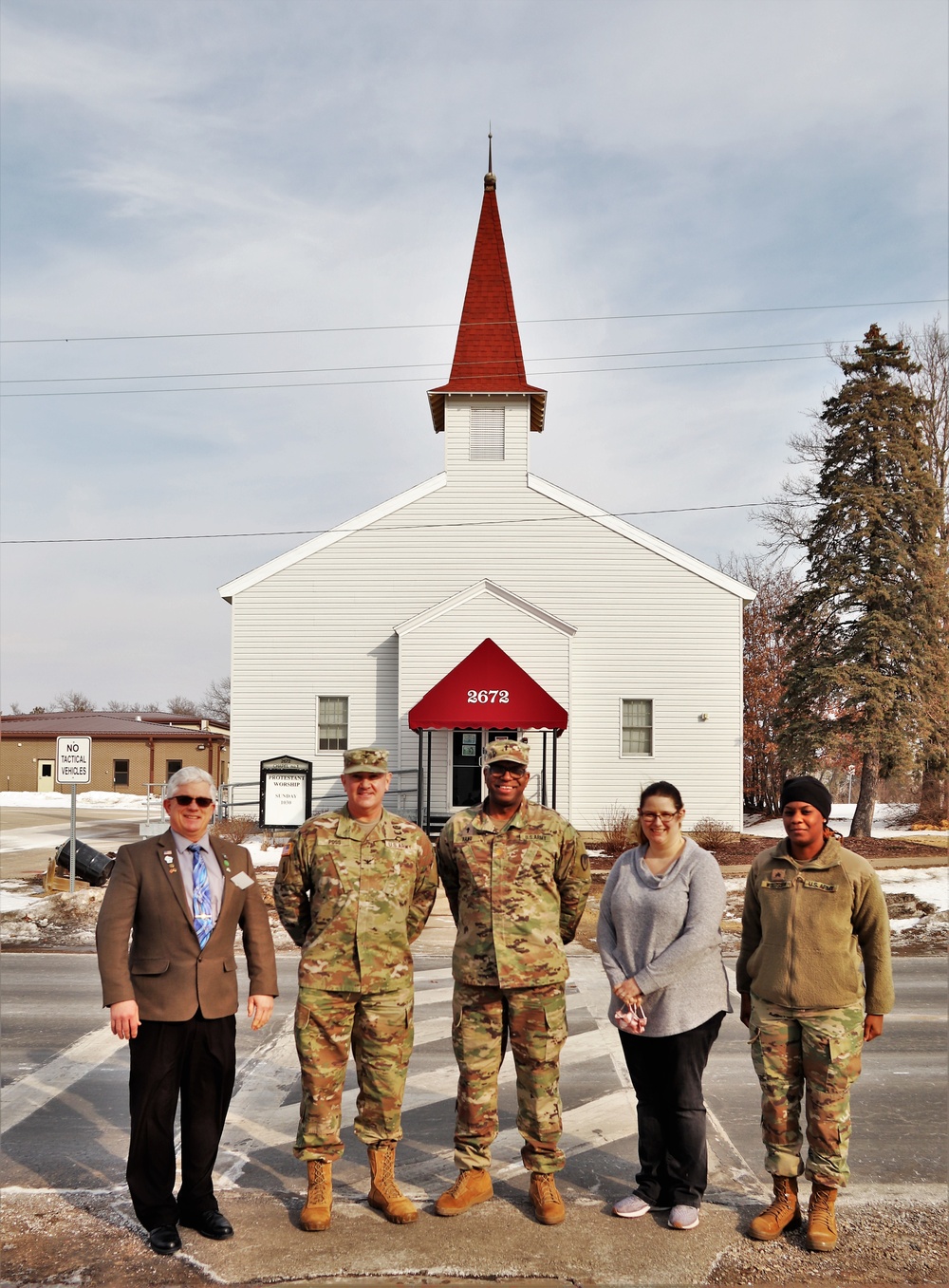 Fort McCoy Garrison leaders thank Religious Support Office team for OAW support