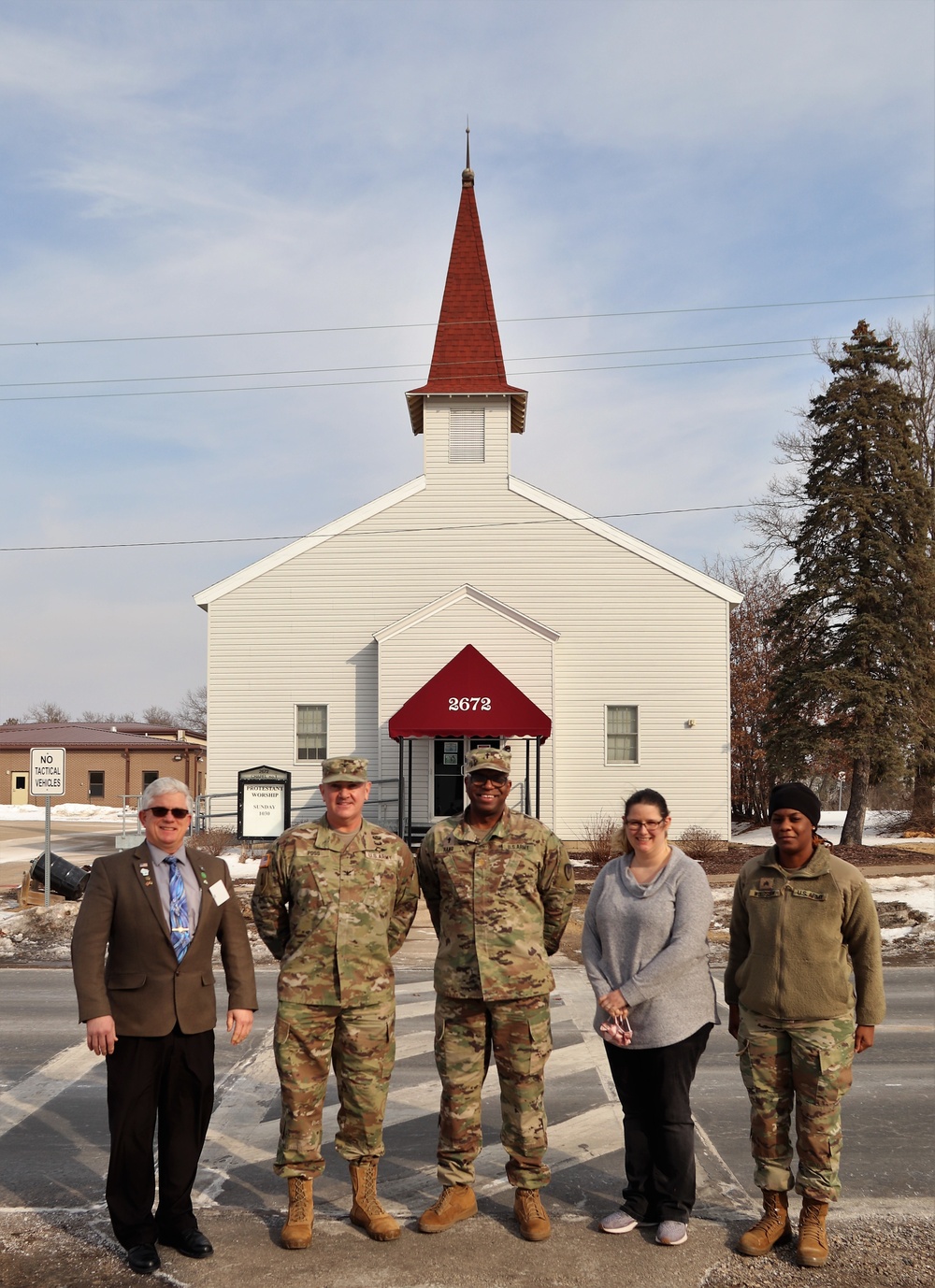 Fort McCoy Garrison leaders thank Religious Support Office team for OAW support