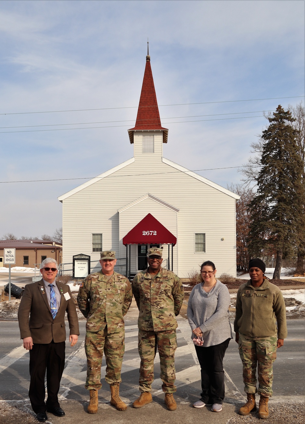 Fort McCoy Garrison leaders thank Religious Support Office team for OAW support