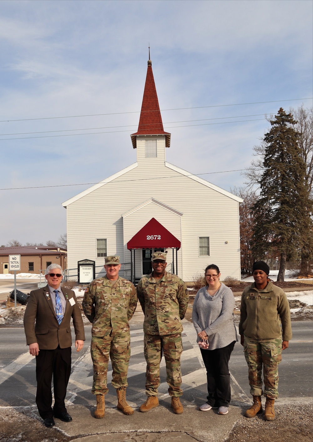 Fort McCoy Garrison leaders thank Religious Support Office team for OAW support