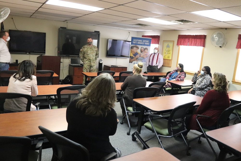 Fort McCoy Garrison leaders thank Army Community Service Office team for OAW support