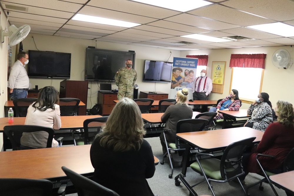 Fort McCoy Garrison leaders thank Army Community Service Office team for OAW support