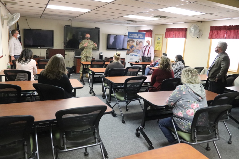 Fort McCoy Garrison leaders thank Army Community Service Office team for OAW support