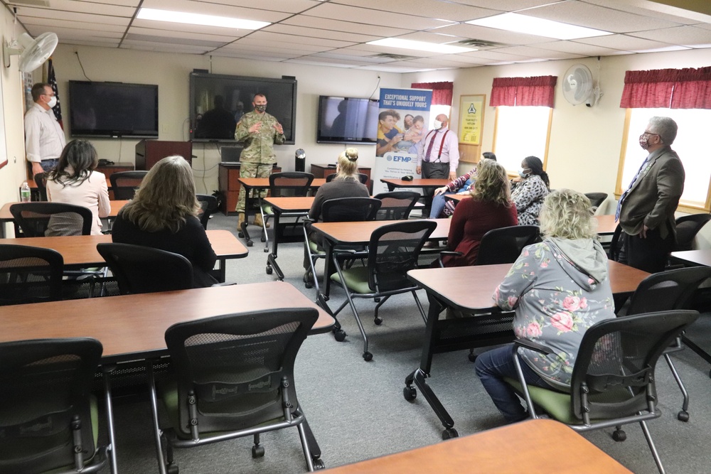 Fort McCoy Garrison leaders thank Army Community Service Office team for OAW support