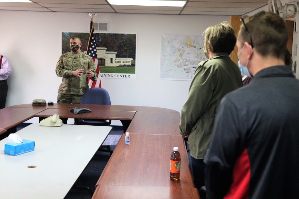 Fort McCoy Garrison leaders thank Resource Management Office team for OAW support