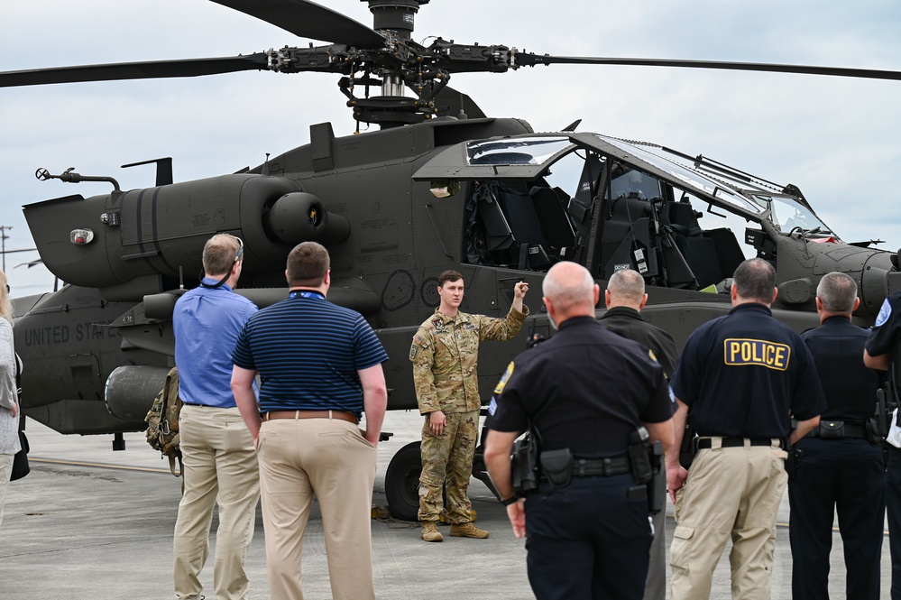 165th  Airlift Wing hosts Interagency Cooperation for Major Accident Response Workshop with Chatham Emergency Management Agency
