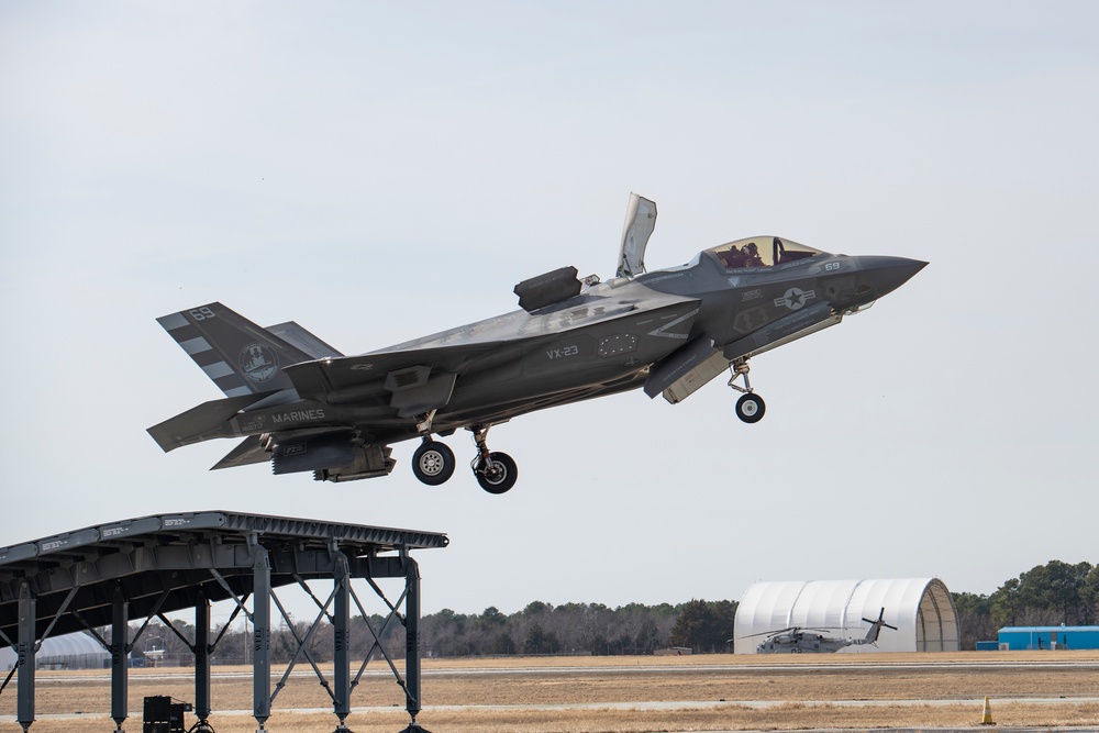 VX-23 F-35B Short Takeoff Launch - NAS Patuxent River, Md.