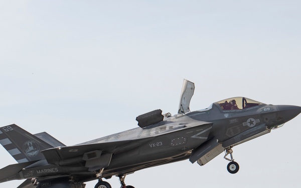 VX-23 F-35B Short Takeoff Launch - NAS Patuxent River, Md.