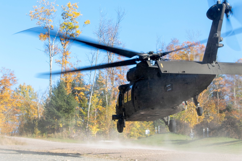 2-10 AHB Air Movement with Norwich University ROTC Cadets