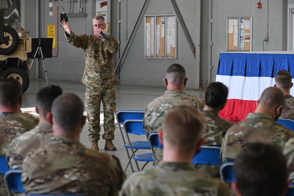 Senior Enlisted Leader of U.S. Special Operations Command visits Hurlburt Field