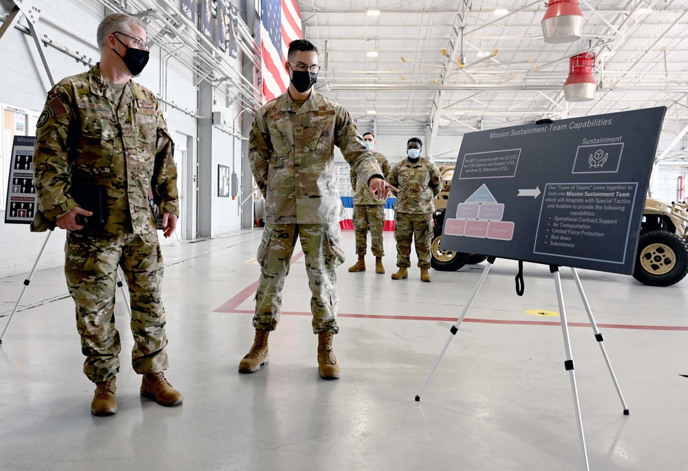 Senior Enlisted Leader of U.S. Special Operations Command visits Hurlburt Field