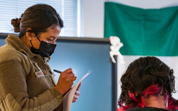 New Mexico National Guardsmen bring their best to the classroom