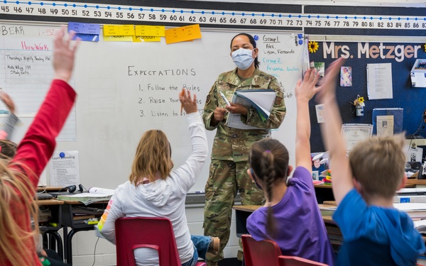 New Mexico National Guardsmen bring their best to the classroom