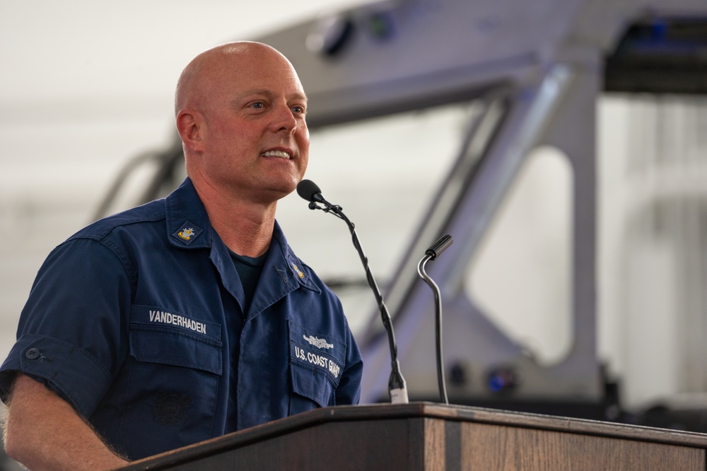 Coast Guard Commandant delivers State of the Coast Guard address in Clearwater, Florida