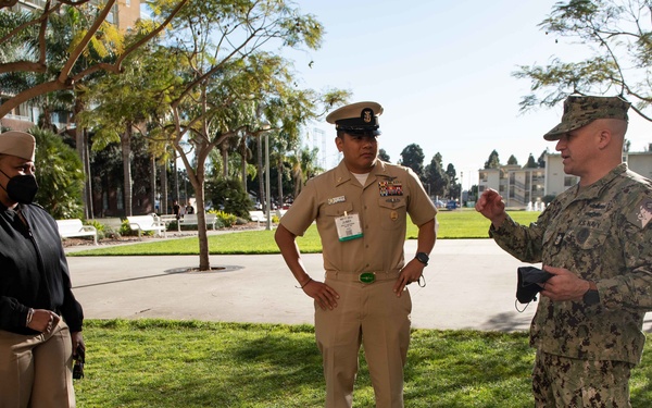 MCPON Russell Smith tours Pacific Beacon military housing in San Diego