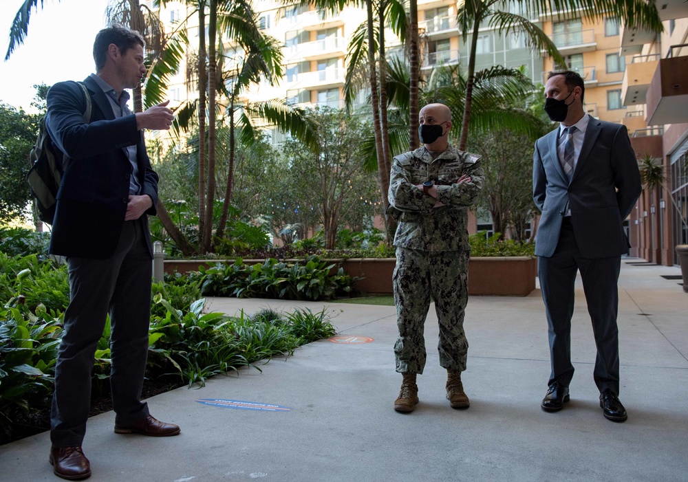 MCPON Russell Smith tours Pacific Beacon military housing in San Diego