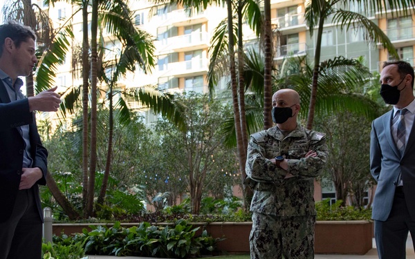 MCPON Russell Smith tours Pacific Beacon military housing in San Diego