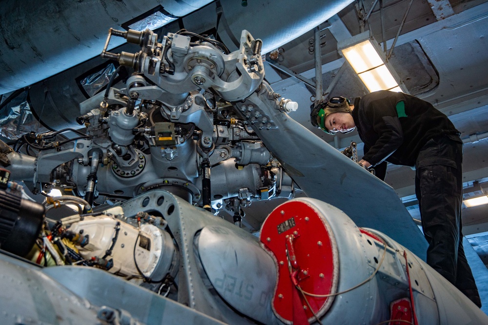 The Harry S. Truman Carrier Strike Group is on a scheduled deployment in the U.S. Sixth Fleet area of operations in support of naval operations to maintain maritime stability and security.