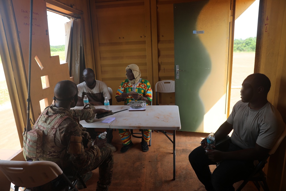 Côte d’Ivoire Special Forces Key Leader engagement
