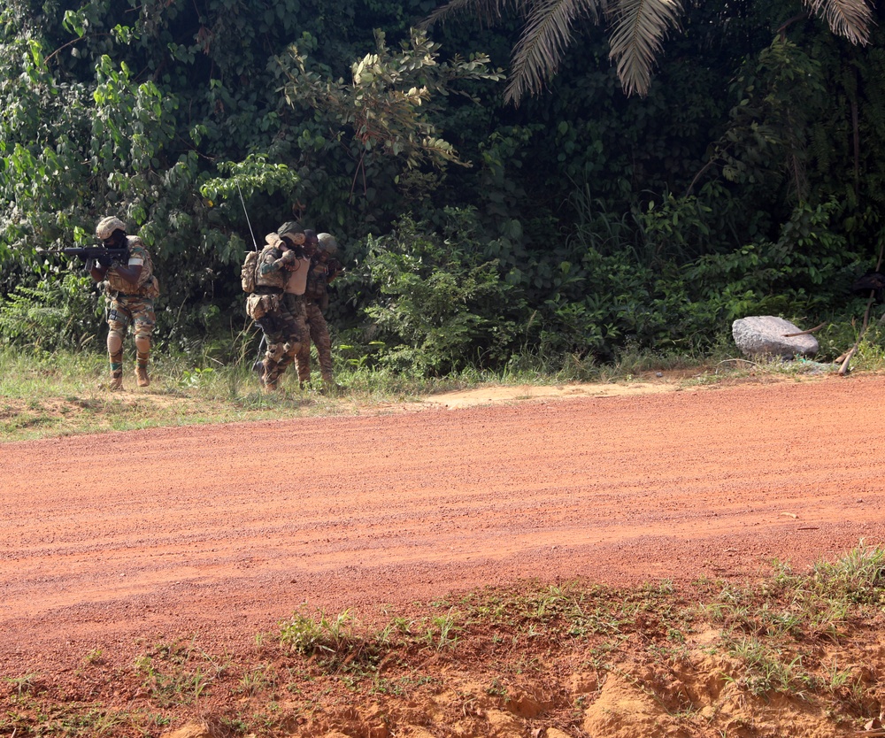Côte d’Ivoire Special Forces Key Leader engagement
