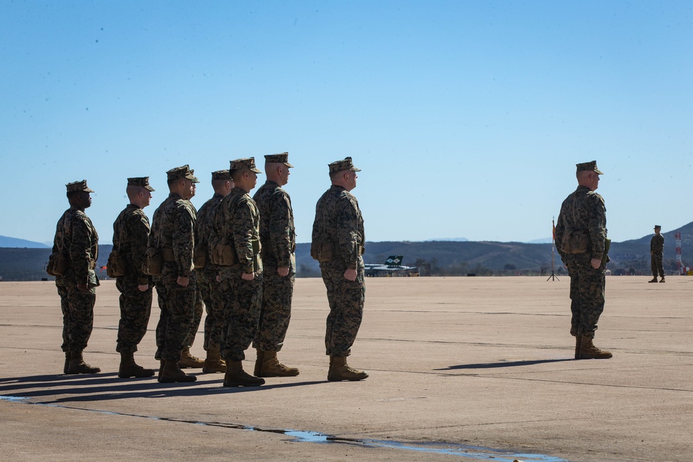 Marine Air Control Group 38 Relief and Appointment