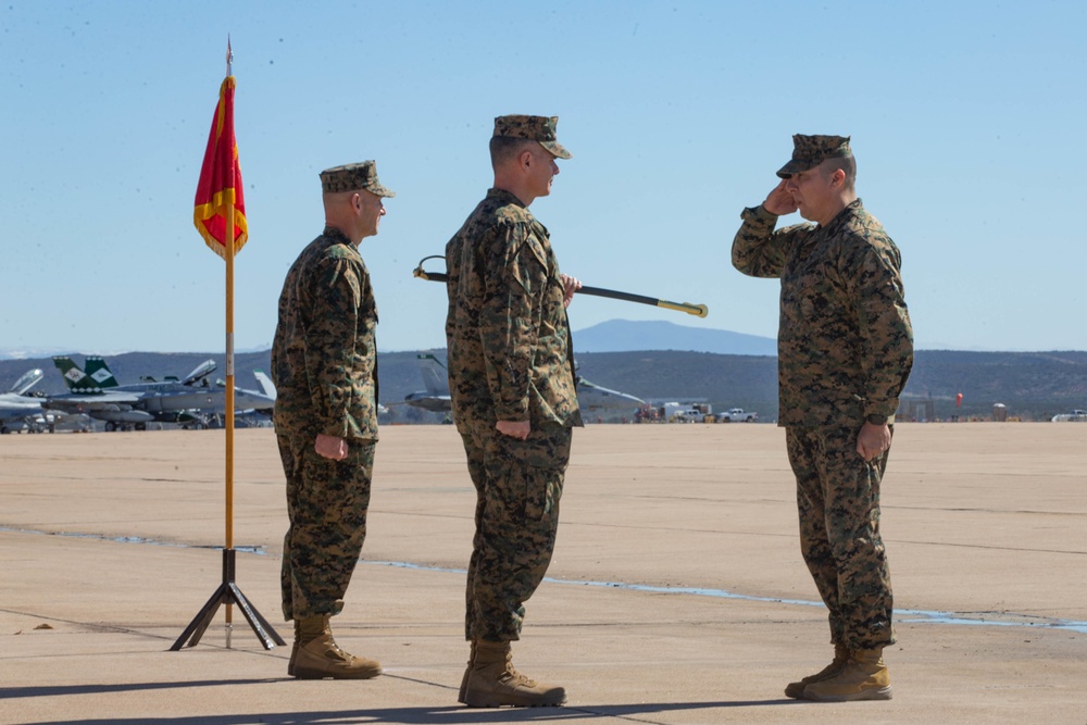 Marine Air Control Group 38 Relief and Appointment