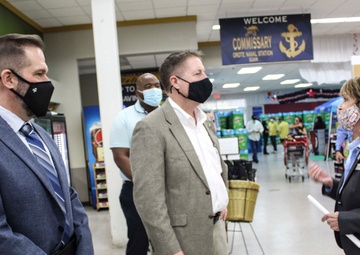 Director and CEO of Defense Commissary Agency Visits Orote Commissary