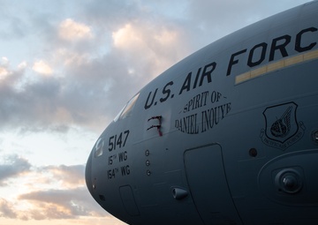 Duty day begins for 'Spirit of Inouye'