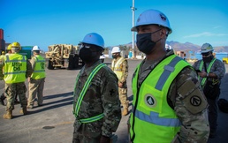 8th TSC Commanding General, Maj. Gen. David Wilson Tours US Navy Ship Red Cloud
