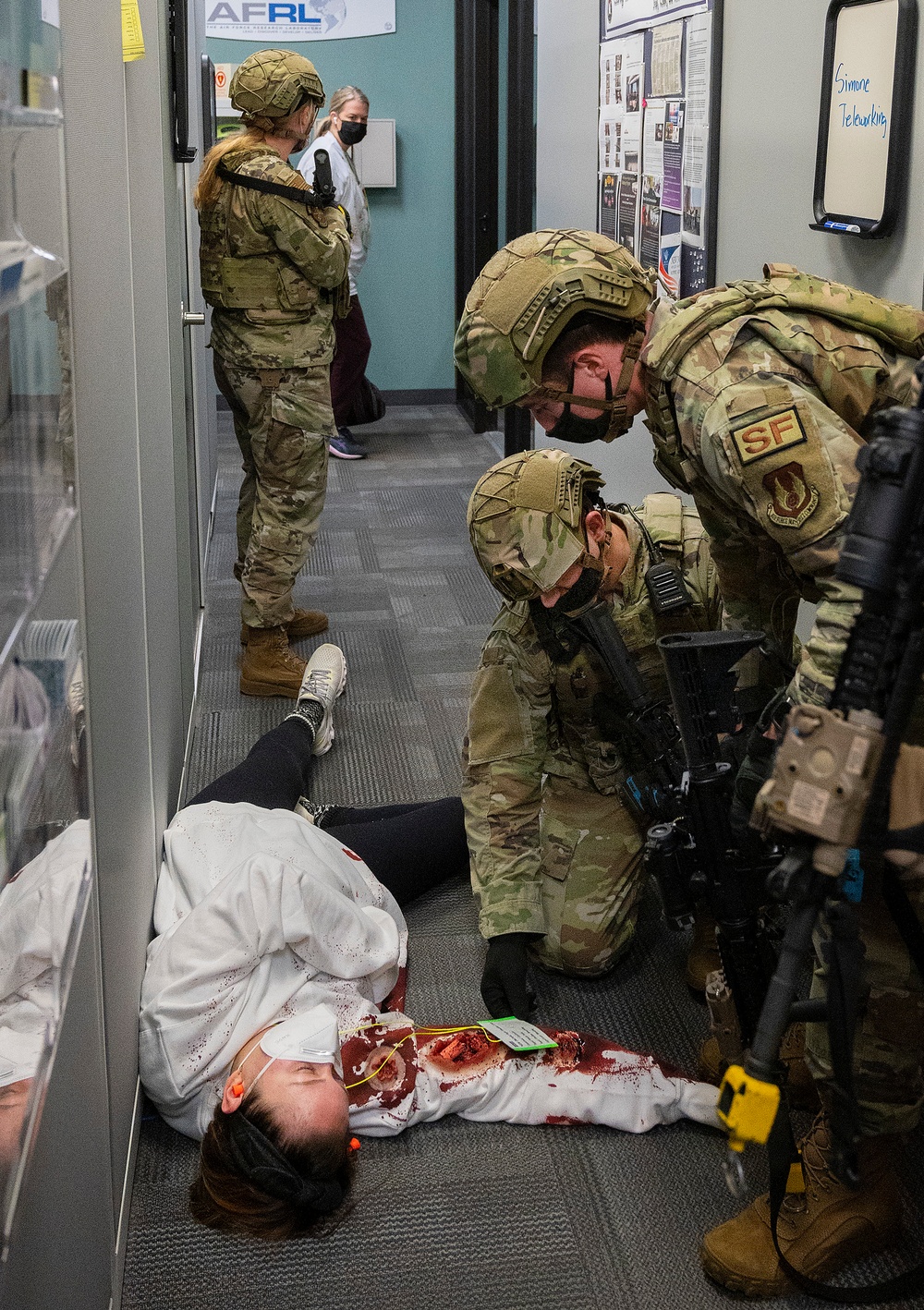 Wright-Patt holds Active-Shooter Drill